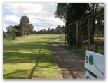 Maffra Golf Course Hole By Hole - Maffra: Fairway view on Hole 8.