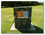 Royal Pines Golf Course - Benowa: Royal Pines Golf Course Hole 9 Par 4, 430 metres