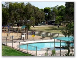 Aldinga Beach Holiday Park - Aldinga Beach: Swimming pool and playground for children.