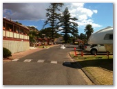 Brighton Caravan Park and Holiday Village - Kingston Park: Good paved roads throughout the park 