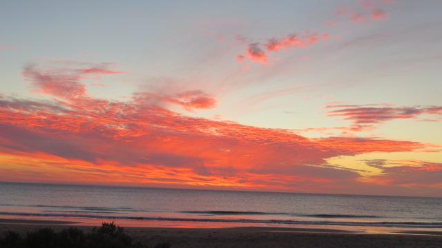 Moana Beach Tourist Park - Moana: Great sunsets.