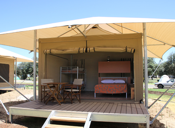 BIG4 Adelaide Shores Caravan Resort - West Beach: Eco tents