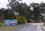 Reef Caravan Park - Round Hill via Agnes Water: entrance