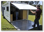 Airflow Caravans - Cabarlah: Airflow Caravans: Solid floor and roof