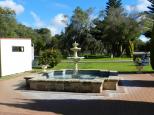 Emu Beach Holiday Park - Albany: Fountain, with tent sites in background