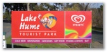 Lake Hume Tourist Park - Albury: Lake Hume Tourist Park welcome sign