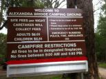 Alexandra Bridge Camping Ground - Alexandra Bridge: Camping Fees