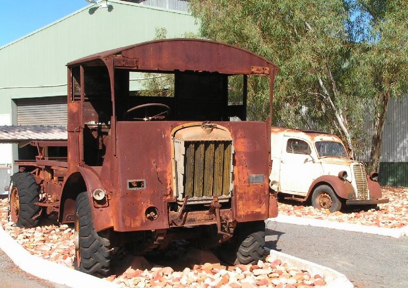 Alice Springs Northern Territory - Alice Springs: Relic at Transport Hall of Fame in Alice Springs