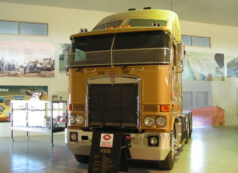 Alice Springs Northern Territory - Alice Springs: K108 Kenworth at Transport Hall of Fame in Alice Springs