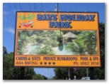Bays Holiday Park - Anna Bay: Bays Holiday Park welcome sign