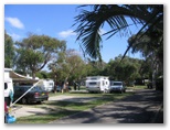 One Mile Beach Holiday Park - Anna Bay: Shady powered sites for caravans