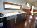 Pisces Holiday Park - Apollo Bay: The kitchen of one of the cabins at Pisces. Very nice! 