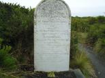 Pisces Holiday Park - Apollo Bay: Grave of one of the passanges who died when the Lock Ard sank.