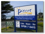 Pisces Holiday Park - Apollo Bay: Pisces Holiday Park welcome sign