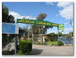 Acacia Caravan Park - Ararat: Acacia Caravan Park welcome sign
