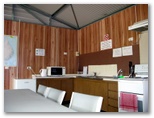 Acacia Caravan Park - Ararat: Interior of camp kitchen