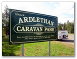 Ardlethan Caravan Park - Ardlethan: Ardlethan Caravan Park welcome sign