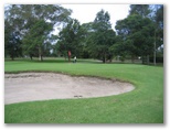 Waratah Golf Course - Argenton: Green on Hole 3