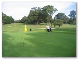 Waratah Golf Course - Argenton: Green on Hole 15