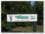 Armidale Golf Course - Armidale: Layout on Hole 5 - Par 5, 489 meters