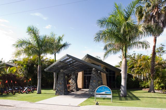 NRMA Darlington Beach Holiday Park - Arrawarra: Reception, office and conference facility.