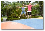 NRMA Darlington Beach Holiday Park - Arrawarra: Jumping pillow for children.