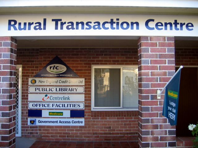 Ashford NSW - Album 2: Centralised services at the Rural Transaction Centre