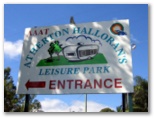 Atherton Halloran's Leisure Park - Atherton: Atherton Halloran's Leisure Park welcome sign