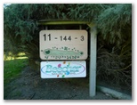 Bairnsdale Golf Course - Bairnsdale: Hole 11 - Par 3, 144 metres.  Sponsored by Beecher Imaging & Signs
