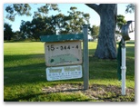 Bairnsdale Golf Course - Bairnsdale: Hole 15 - Par 4, 344 metres.  Sponsored by Tony Ward solicitors.