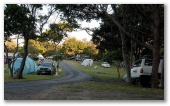 Flat Rock Tent Park - East Ballina: Good paved roads throughout the park