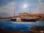 Shaws Bay Holiday Park - East Ballina: So many old oil paintings of ships at the maritime and navel museum 