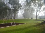 Balranald Caravan Park - Balranald: Foggy and cold in the morning but would be lovely at another time