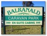Balranald Caravan Park - Balranald: Balranald Caravan Park welcome sign
