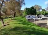 Gawler Caravan Park  - Gawler Barossa Valley: Gawler Caravan Park,
these sites are alongside the bank of the river.