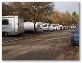 Barossa Valley Tourist Park by Russell Barter - Barossa Valley Nuriootpa: Plenty of room for large motor homes.