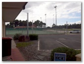 Barossa Valley Tourist Park by Russell Barter - Barossa Valley Nuriootpa: Spacious tennis courts