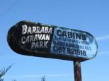 Barraba Caravan Park - Barraba: Welcome sign