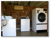 Surfrider Caravan Park - Barrack Point: Interior of laundry