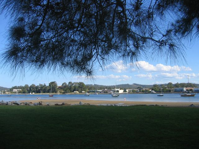 BIG4 Easts Riverside Holiday Park - Batemans Bay: View of Batemans Bay from the Caravan Park