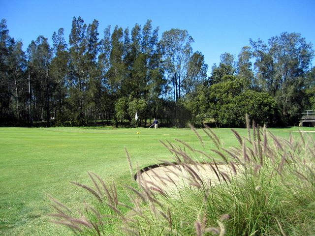 Bayview Golf Club - Bayview: Green on Hole 1