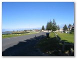 Beachport Caravan Park - Beachport: View of the road outside the park