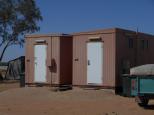 Simpson Desert Oasis Roadhouse - Bedourie: Demountable toilet blocks 