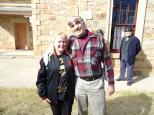 Beechworth Lake Sambell Caravan Park - Beechworth: Me and Gerard Kennedy at the 2010 Beechworth weekend. He played the famous Harry Power in the 'Last Outlaw' 
