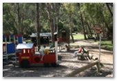 Silver Creek Caravan Park - Beechworth: Playground for children. 