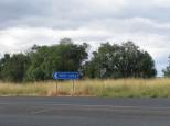 Woolabar Rest Area - Bellata: Turn off to rest area is clearly marked. 