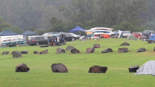 Bendeela Reserve - Moss Vale: Tent areas.