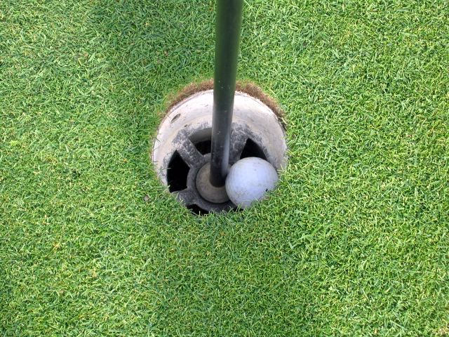 Belmont Golf Course - Belmont: ... and the ball found the hole for a Par