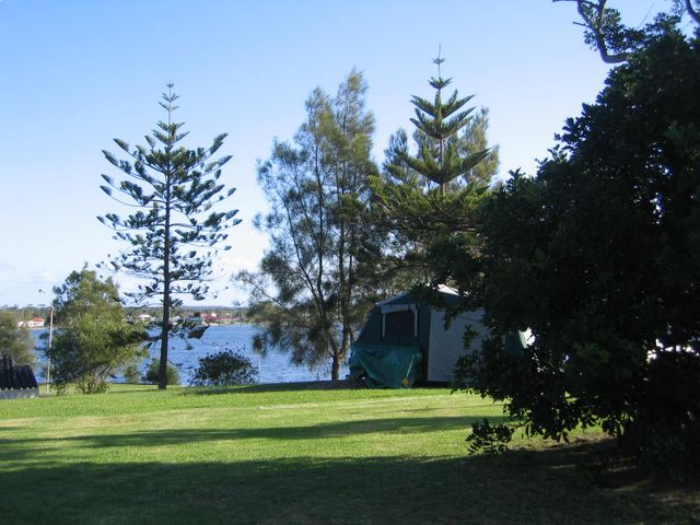 Belmont Pines Lakeside Holiday Park - Belmont: Area for tents and camping