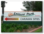 Benalla Leisure Park - Benalla: Benalla Leisure Park welcome sign.